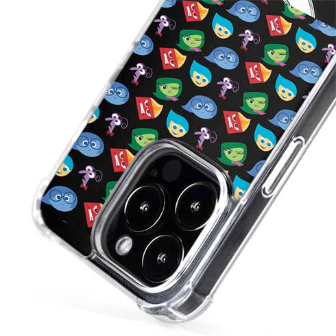Disney Inside Out Character Pattern iPhone 15 Pro MagSafe Case